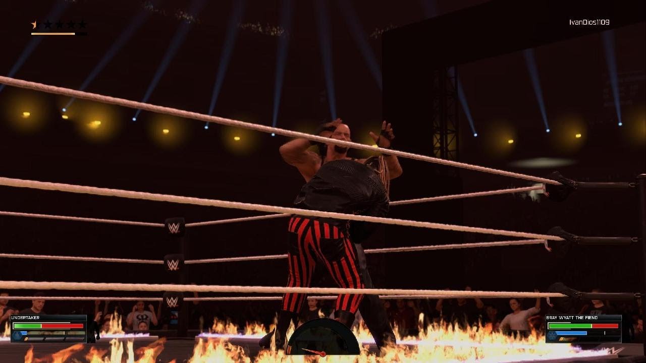 Undertaker vs The Fiend Inferno match
