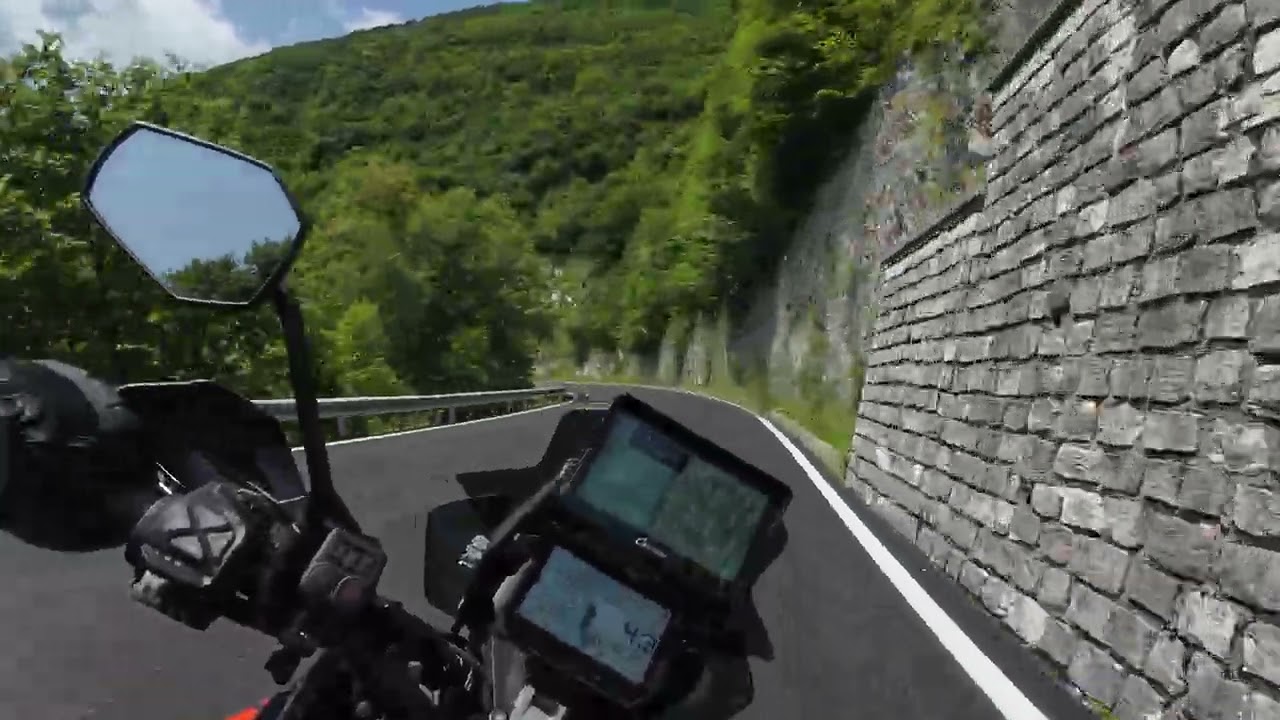 Südtirol 2025 spaßige Strecke mit meiner KTM 1290 Adventure 