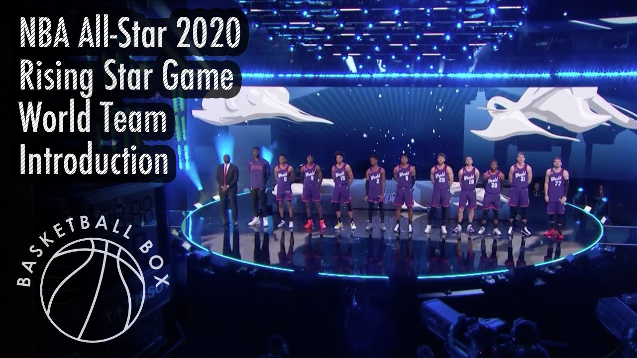 [NBA All-Star 2020] Rising Star Game Team World Introduction, February 14, 2020