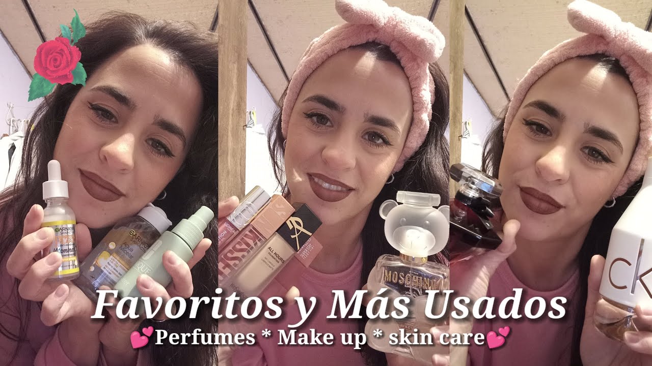 Mis Perfumes más usados 🌟Productos Favoritos/Makeup Diario/skin care 💆🏻‍♀️y mucha charlita☀️🍋‍🟩🍑🫶🧴🍉🍋