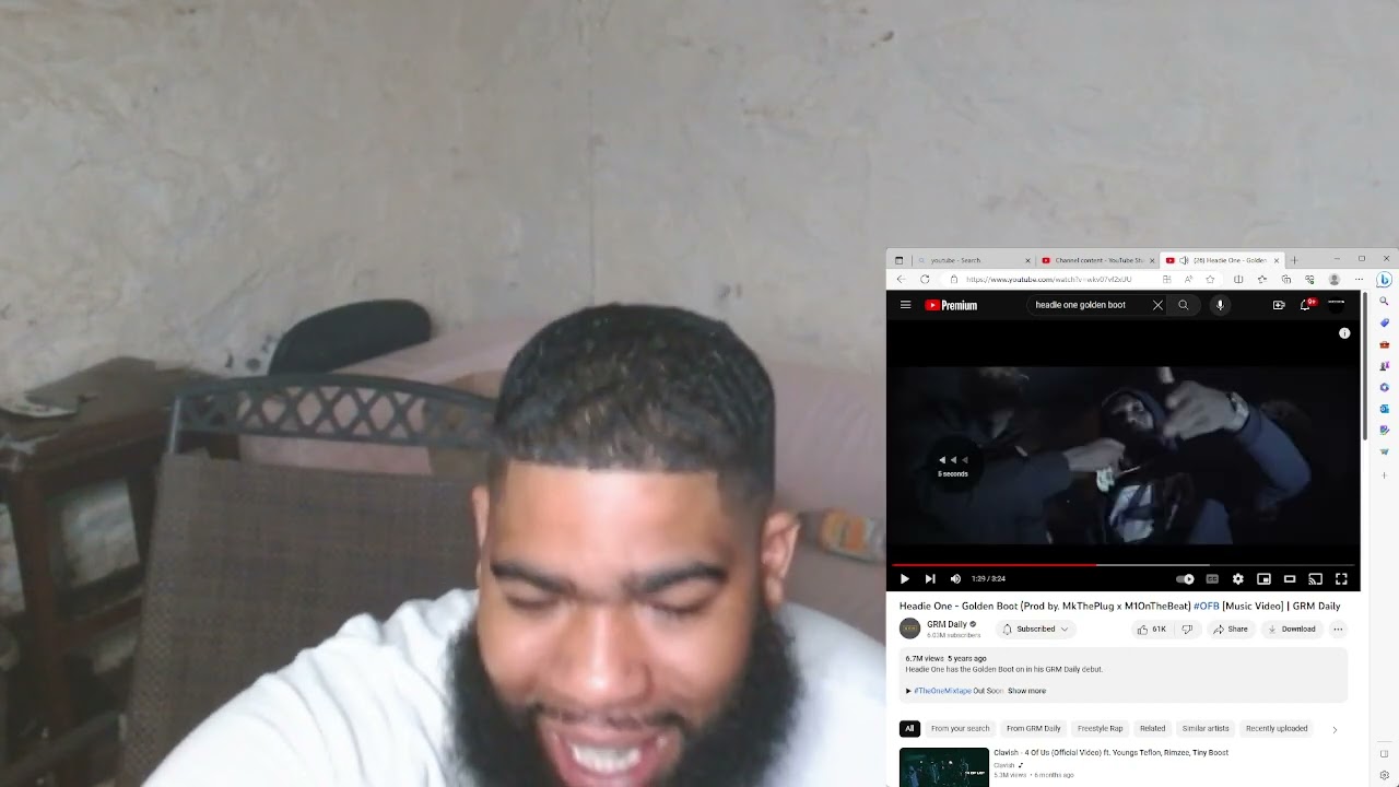 Headie One - Golden boot |Reaction