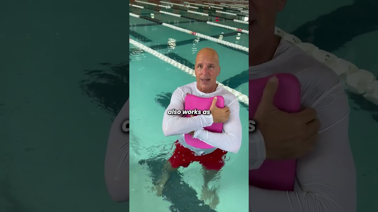 Метод с кикбордом для идеальной техники плавания на спине