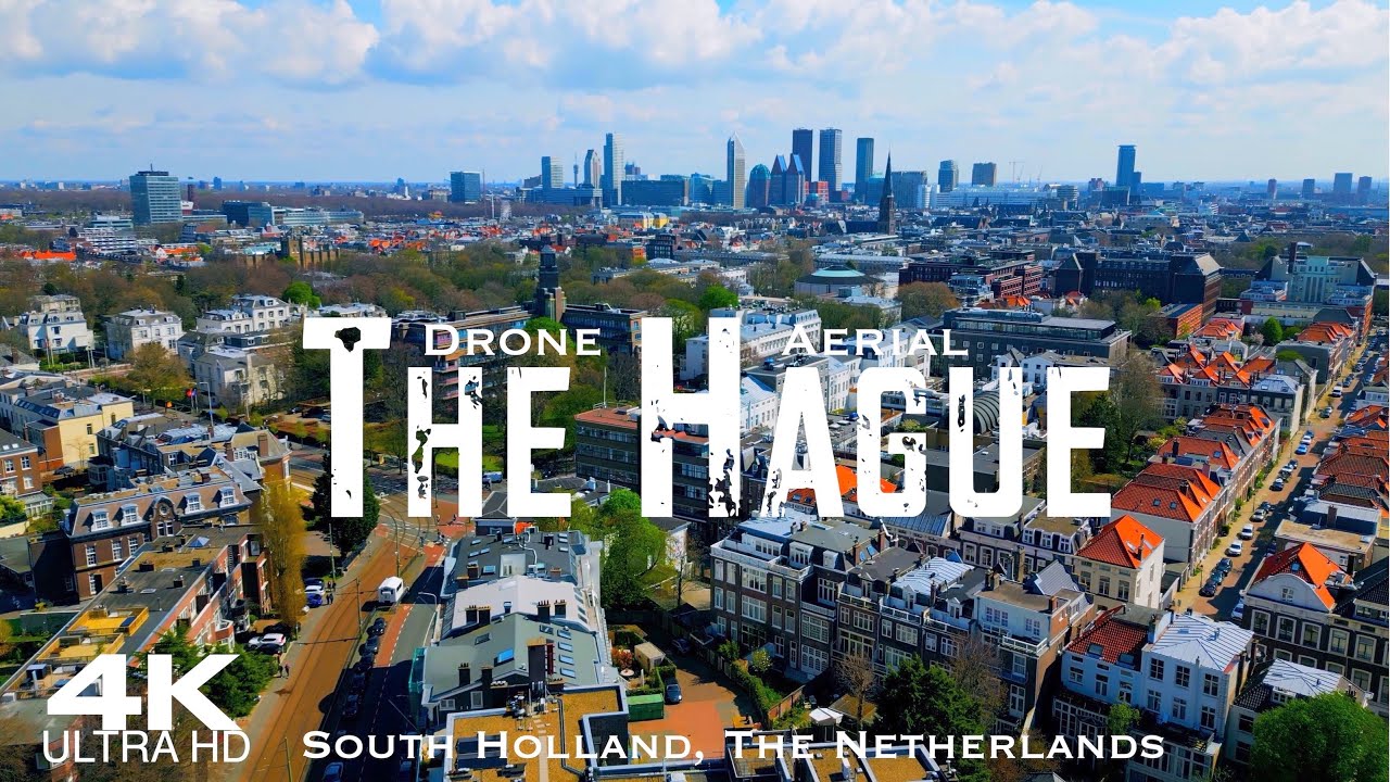THE HAGUE 🇳🇱 Den Haag Drone Aerial 4K | Scheveningen Zuid Holland Nederland Netherlands