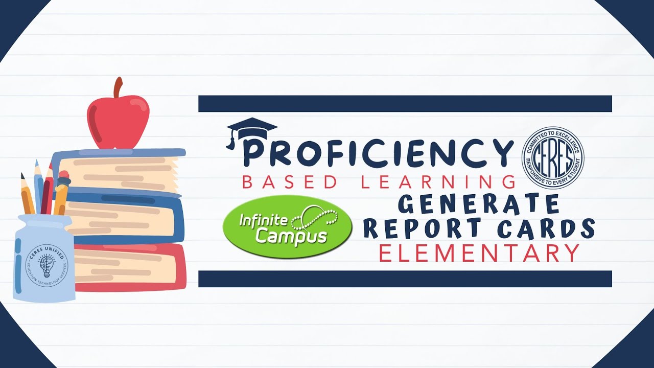 How to Generate Elementary Report Cards