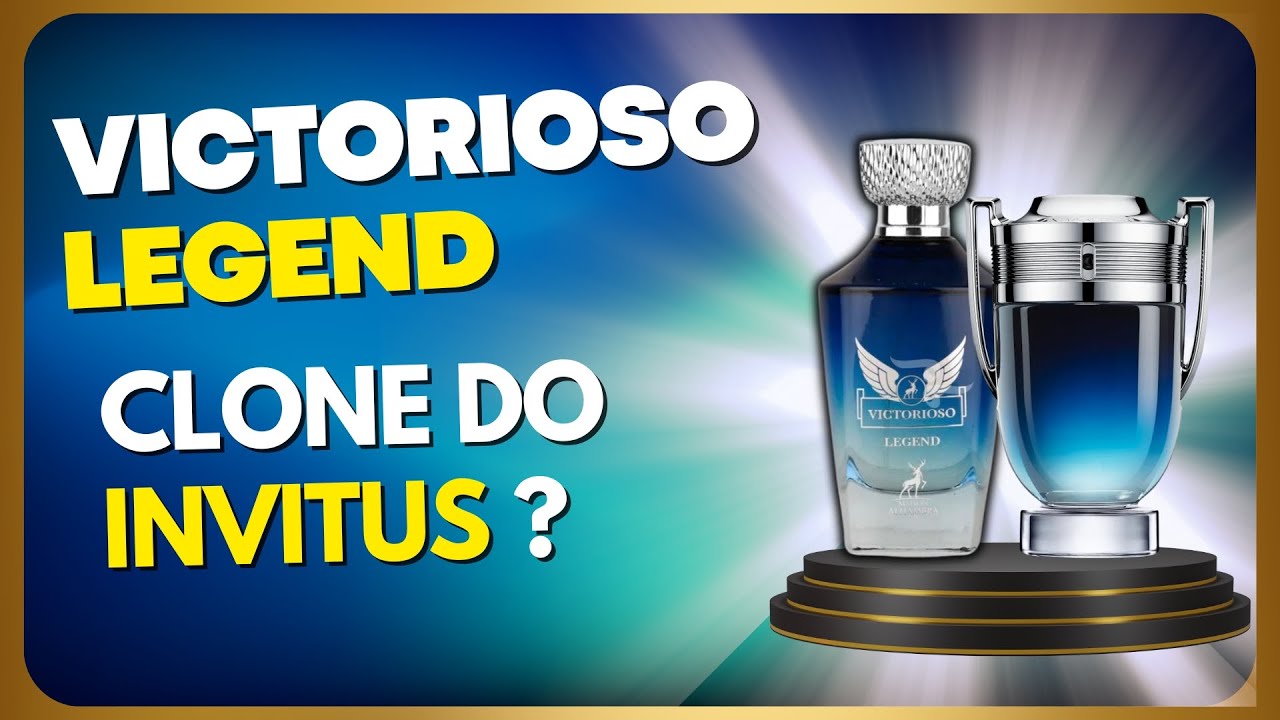 CLONE DO INVICTUS LEGEND? VICTORIOSO LEGEND da MAISON ALHAMBRA Perfume VERSÁTIL #contratipos
