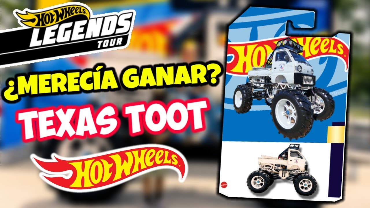 ¿Porqué GANÓ el TEXAS TOOT si era el MAS DÉBIL de los PARTICIPANTES de la HOT WHEELS LEGENDS 2022?