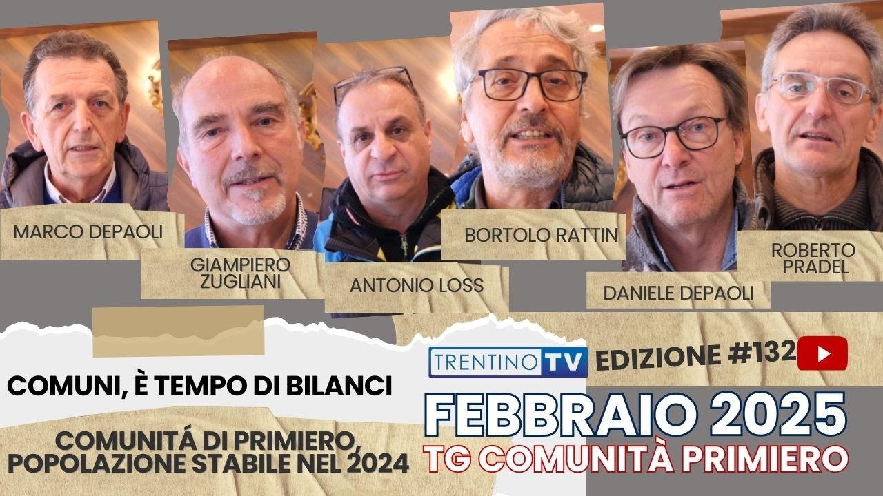 Tg Comunità di Primiero 132 del 23 02 2025