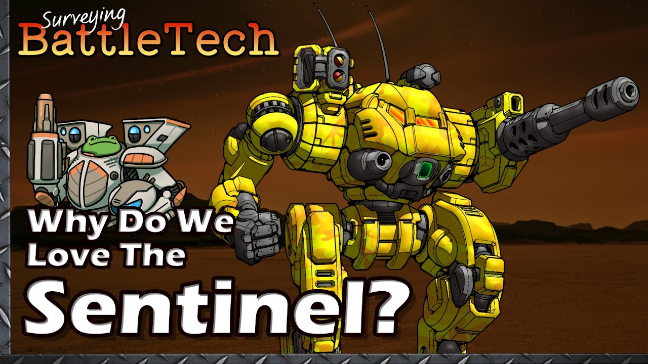 Why do we Love the Sentinel? #BattleTech Lore & History
