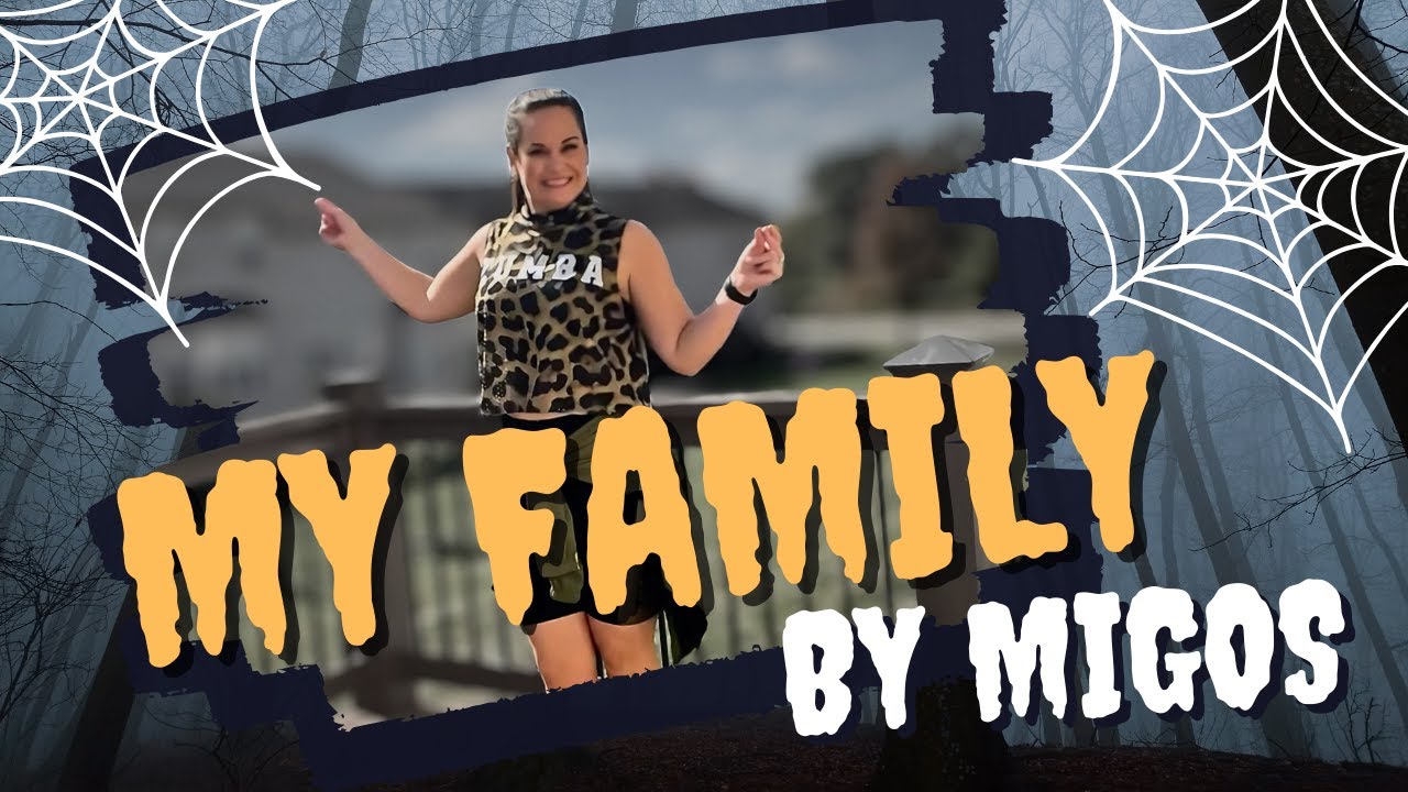 MY FAMILY - “The Addams Family” | Migos, KAROL G, Snoop Dogg, Rock Mafia | Easy Halloween Zumba