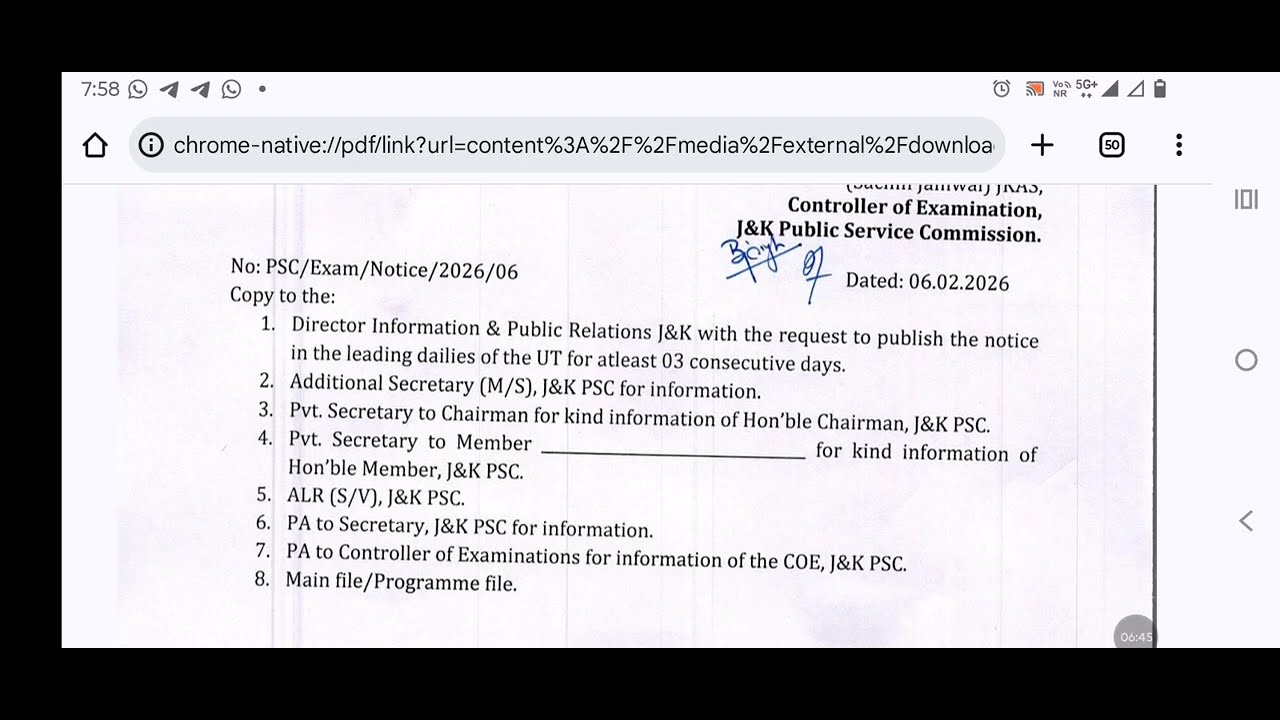 JKPSC 10+2 Lecturer Recruitment 2024 | Lastest Results of Pending Subjects Out |JKPSC lastest Update