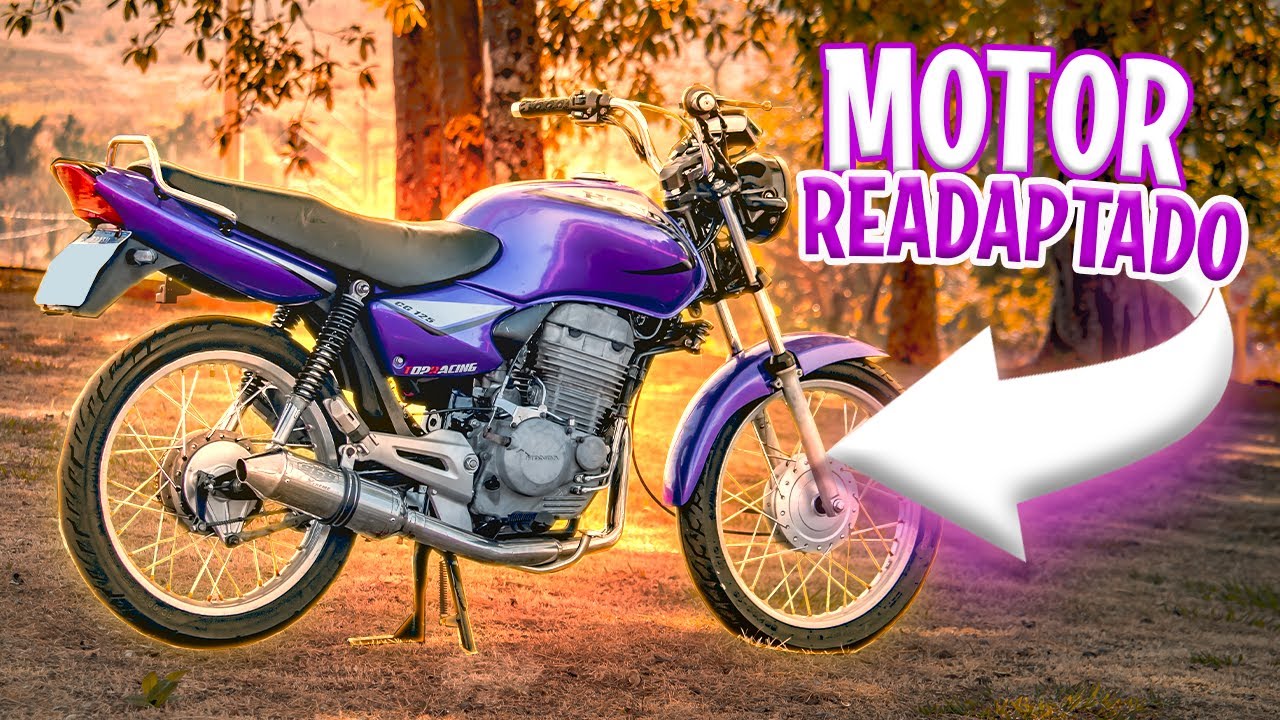 MOTOR DE TWISTER  READAPTADO CG  (O BARATO SAI CARO )