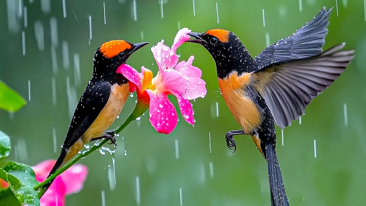 Calming Rain and Birdsong to Heal the Mind ~ Release Stress, prevents anxiety and depression 🌧️🌧️