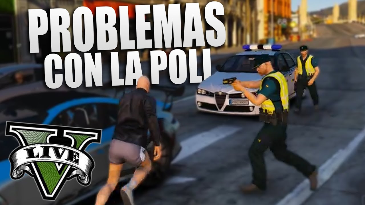 TENGO PROBLEMAS CON LA POLICIA DE GTA V ROLEPLAY #155