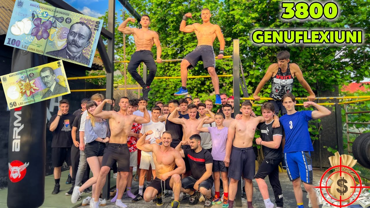 COMPETITIE EXTREMA DE FLOTARI I ABDOMENE I GENUFLEXIUNI *A Facut Pana Nu A Mai Putut Sa Mearga*