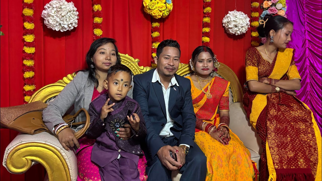 Attended 1st wedding of 2026 Ajay weds manidipa 06/02/ 2026@SupriyaDebbarma693 