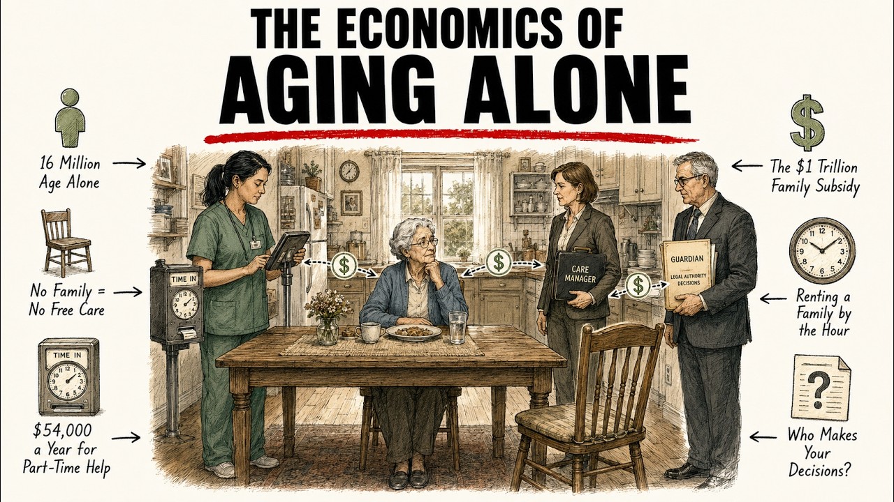 The Economics of Aging Alone in America