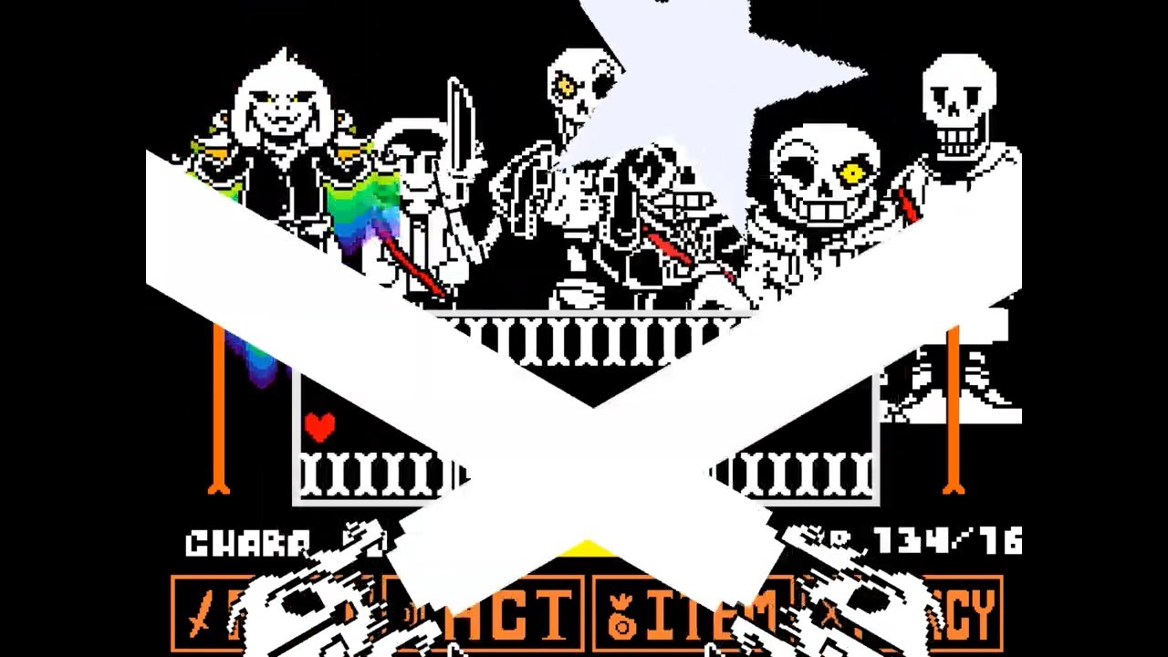 [Scratch] Disbelief Trio 第3形態 やってみた [undertaleファンゲーム]※没ゲーム