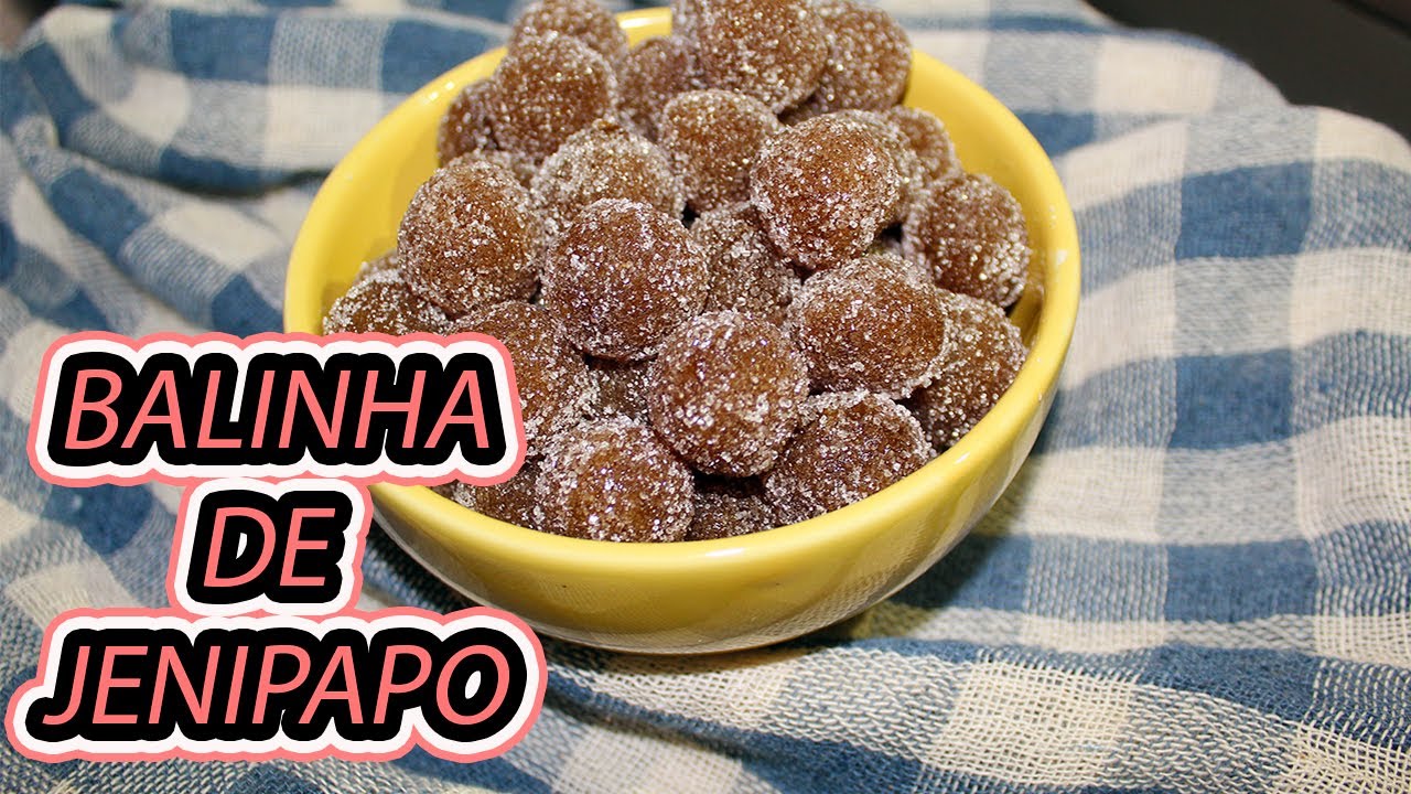 COMO FAZER BALINHA DE JENIPAPO - Receita Típica do Nordeste