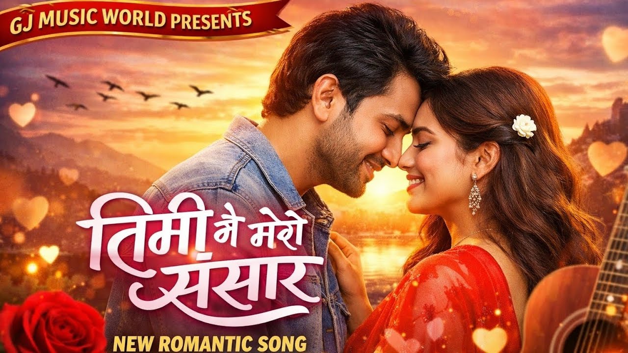 GJ Music World Presents: Timī Nai Mero Sansar | Romantic Nepali Song | Suno AI Music