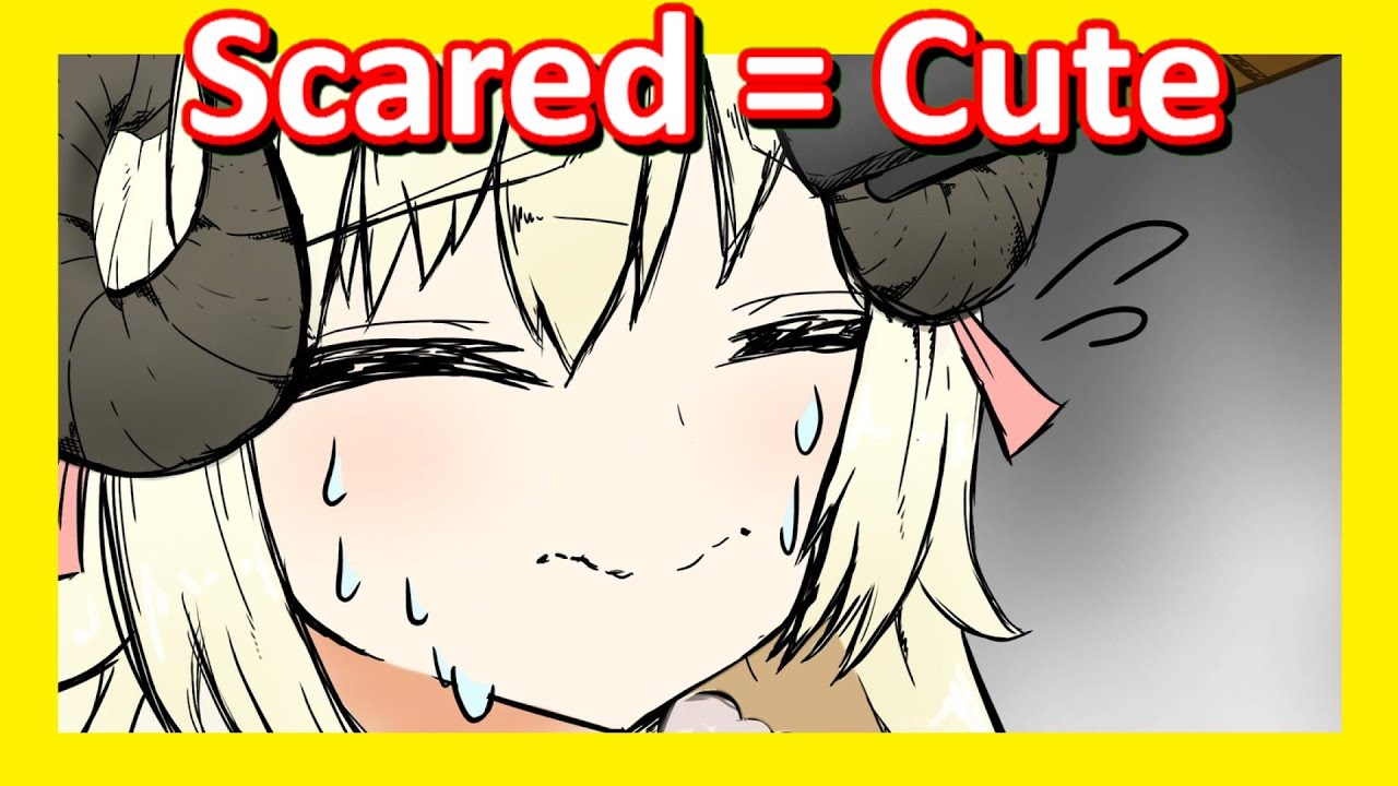 【Hololive】Watame: Scared Watame IS Cute Watame【Horror】【Eng Sub】