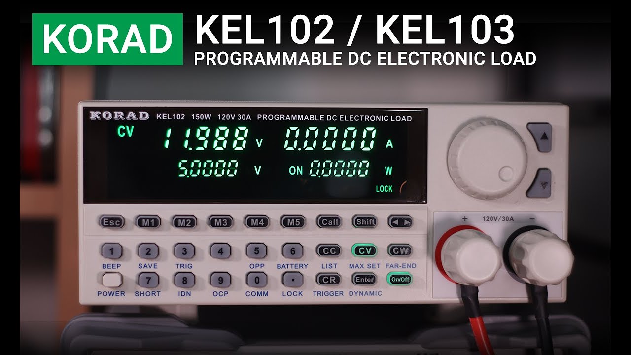 Korad KEL102/KEL103 ⭐ Полный обзор электронной нагрузки постоянного тока! Выгодная покупка!