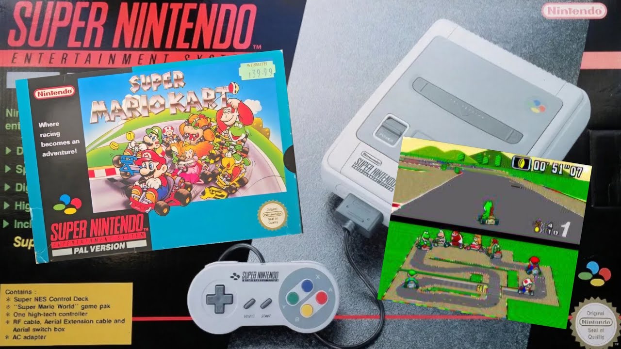 *ASMR* Through the ages - Super Mario Kart SNES 1992