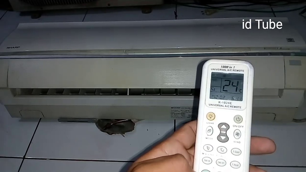 MUDAH !!! SETTING REMOT AC Universal CHUNGHOP K1028E