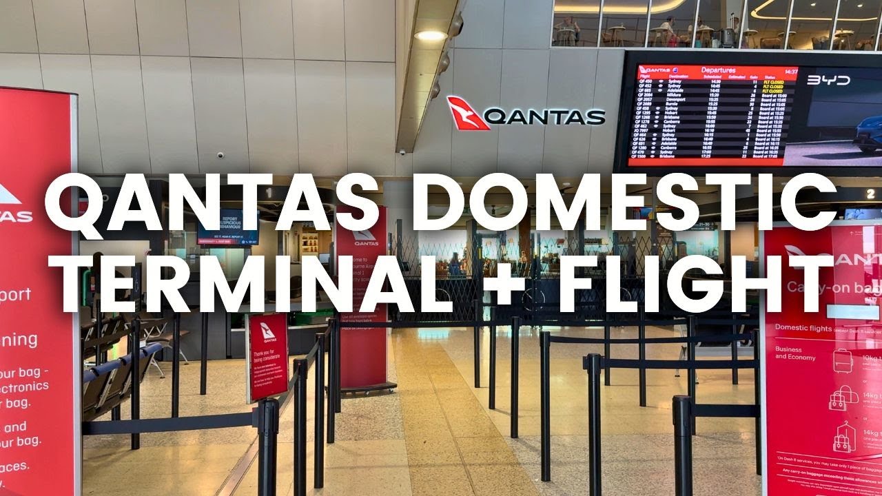 Обзор рейса Qantas из Мельбурна в Сидней | Путеводитель по аэропорту Тулламарин и терминалу T1