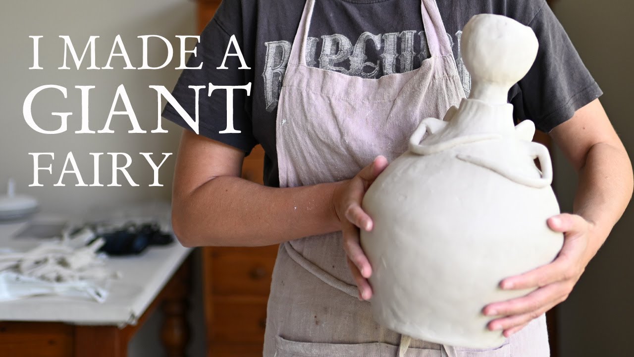 I Finally Made Giant Fairy Jars!! Handbuilding my next collection