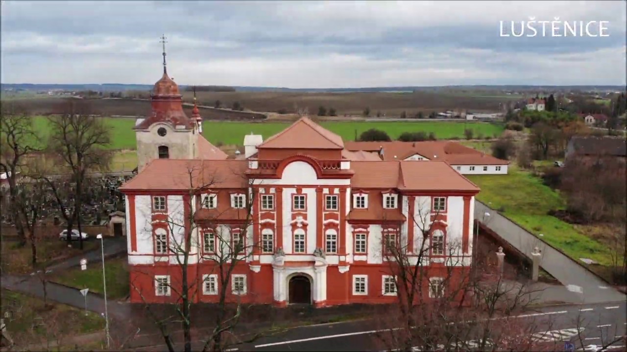 LUŠTĚNICE z dronu