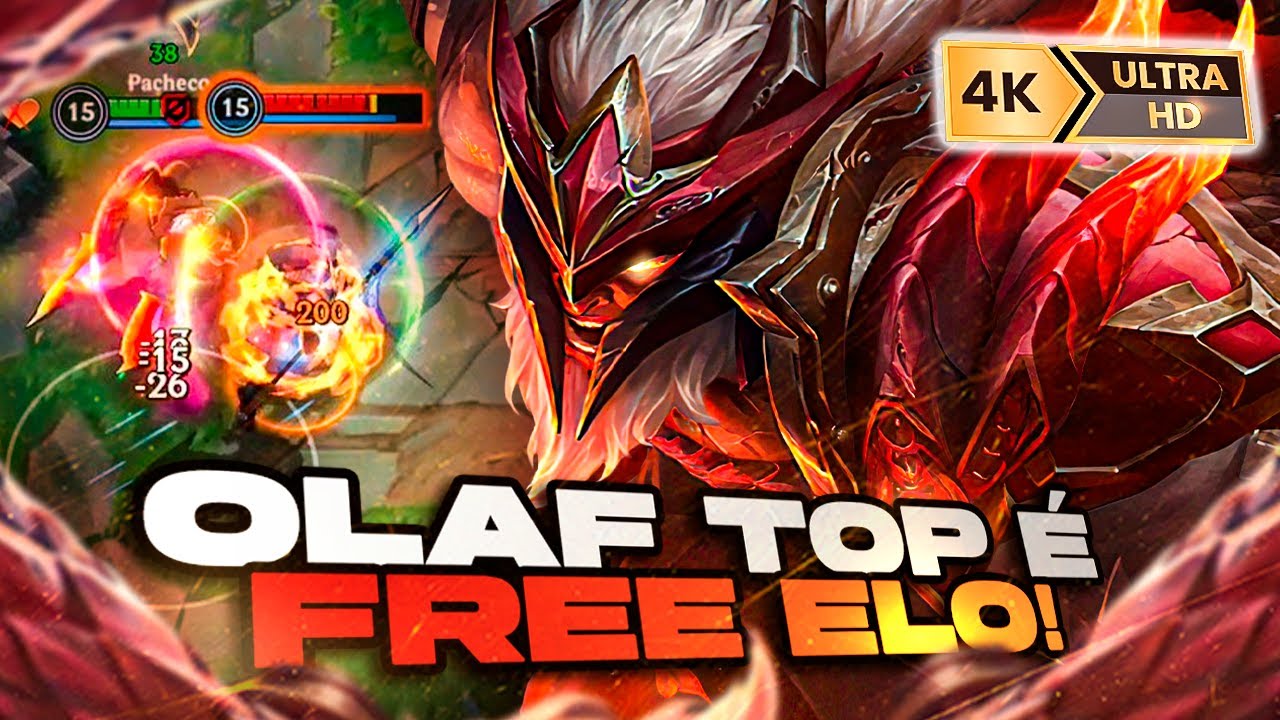 TOP 1 OLAF FAZENDO MONARCA TILTAR DE PROPÓSITO | LOL WILD RIFT
