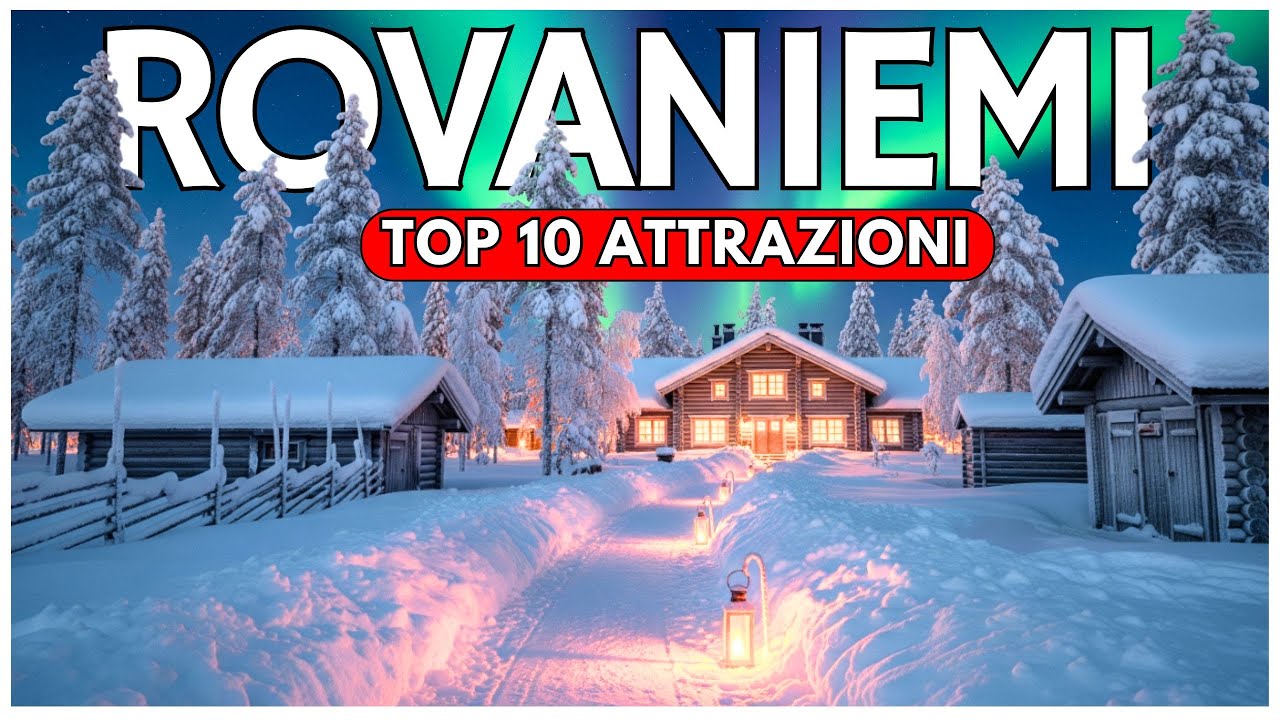 ROVANIEMI Cosa vedere nel 2025 dove andare e cosa fare | Top 10 Attrazioni | Guida di viaggio