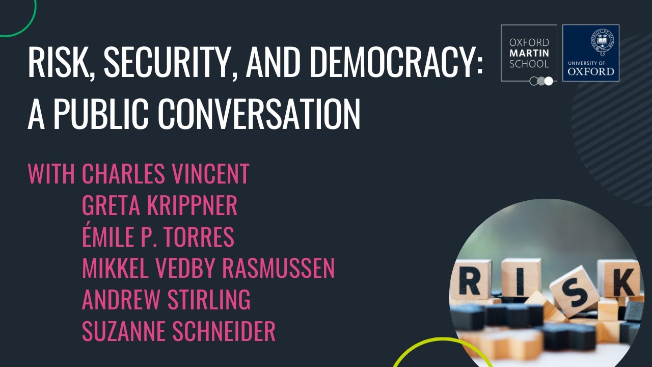 Risk, security and democracy: A public conversation