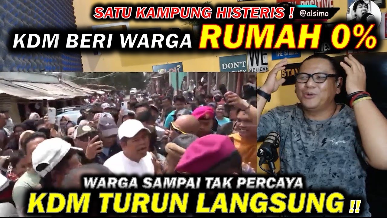 🔴NO DP NO NYICIL RUMAH 0% (NOL PERSEN) KDM❗ MASALAH RAKYAT KELAR 30 MENIT DITANGAN DEDI MULYADI
