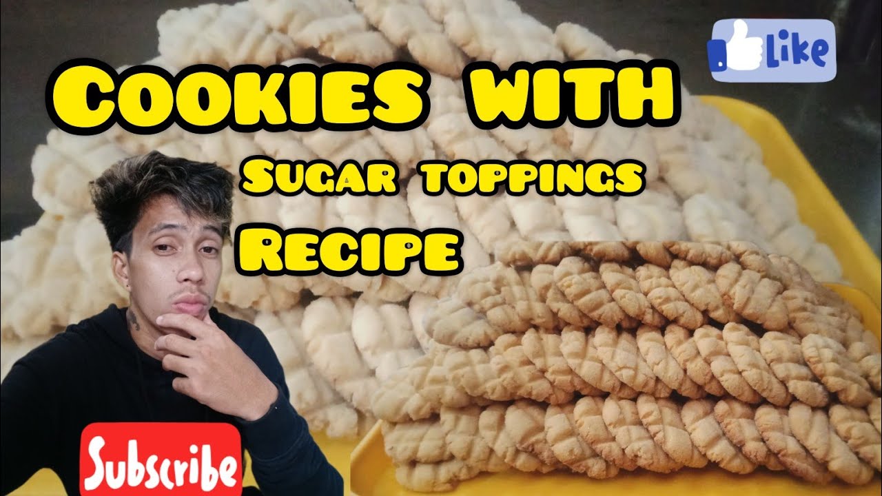 cookies recipe,paano gumawa nang cookies with sugar toppings#bakingtips#bakingrecipe