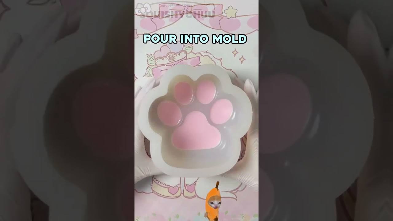 How to make CAT PAW SQUISHIES! 💕 SQUISHYCHUU.COM
