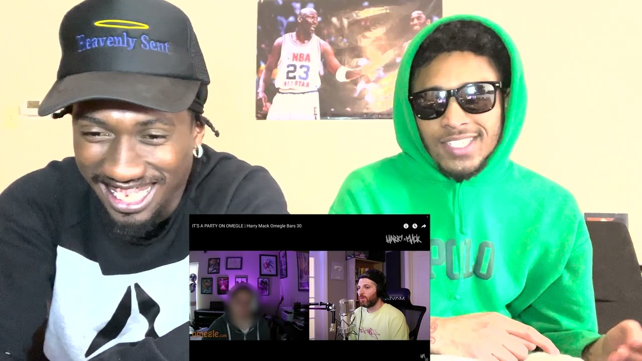 FIRST TIME HEARING IT'S A PARTY ON OMEGLE | Harry Mack Omegle Bars 30 REACTION