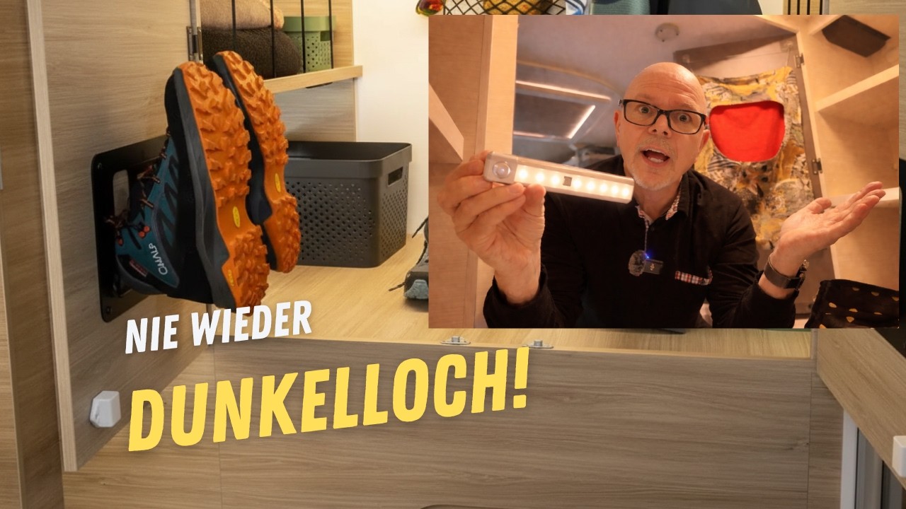 ENDLICH LICHT! 💡 Genialer 20€ Schrank-Hack im Challenger Mageo 270