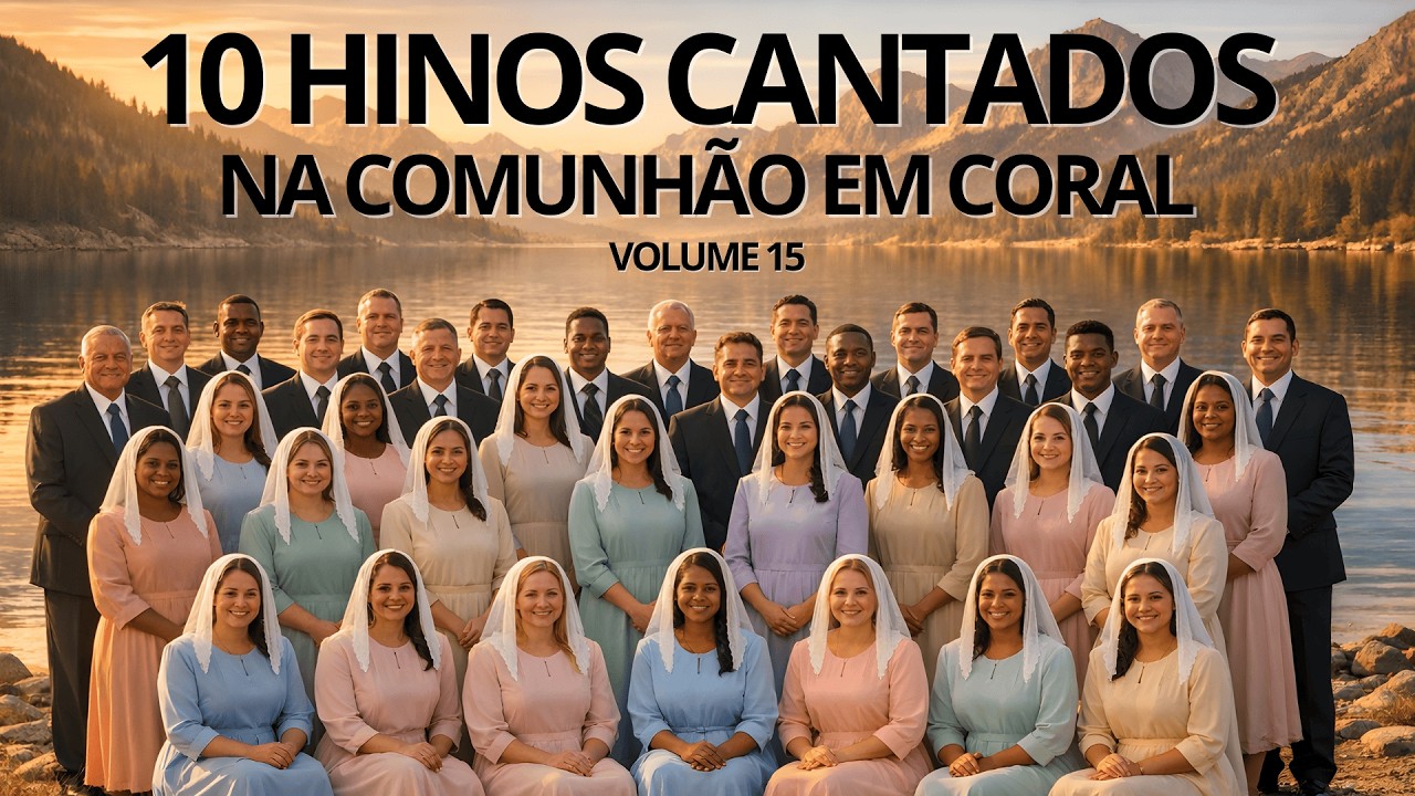 10 Hinos da CCB na Comunhão (Coral a Capela)| Oração e Comunhão – Volume 15 #hinoscantados #hinosccb
