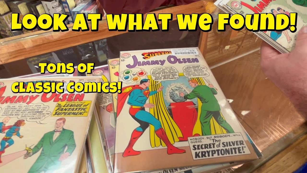 We went COMIC BOOK HUNTING at Mckays in Knoxville, TN!
