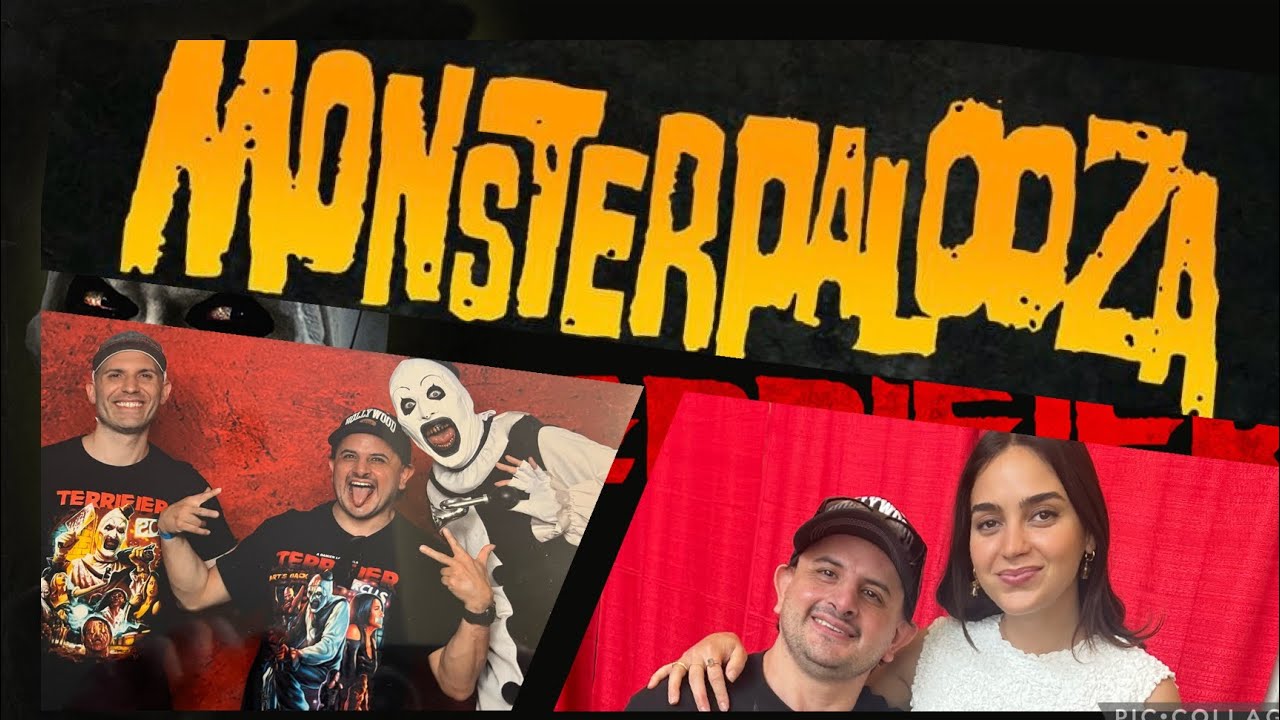 Monsterpalooza 2024 TERRIFIER & MELISSA BARRERA #monsterpalooza #2024 #terrifier #melissabarrera
