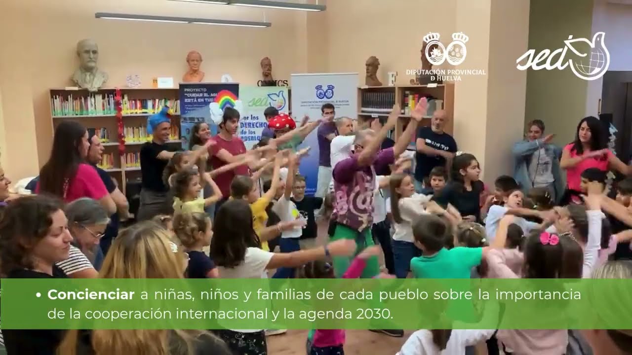 Actividades de Educación Transformadora sobre Cooperación y Agenda 2030 en la provincia de Huelva