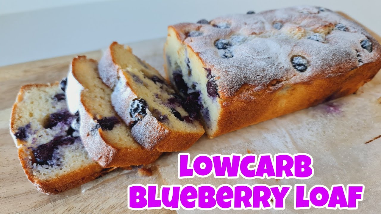 LOWCARB BLUEBERRY LOAF