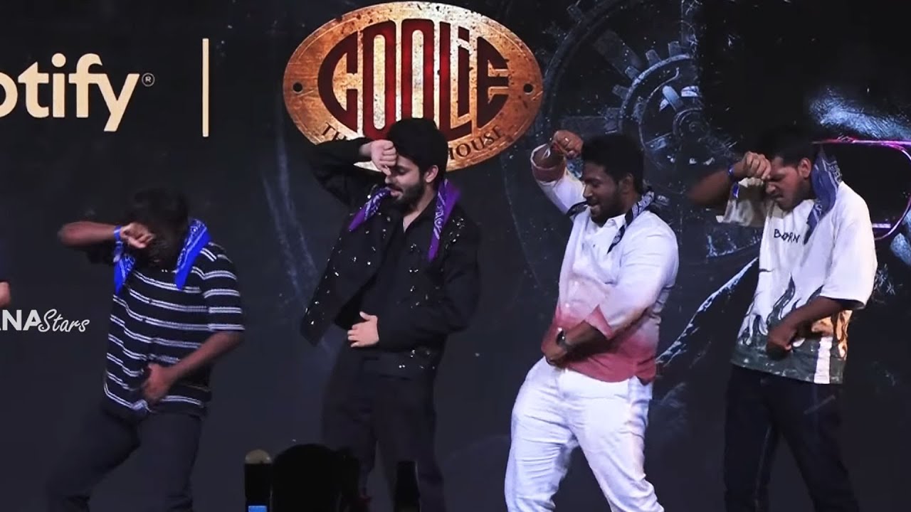 Anirudh Live Dance with Fans @ Coolie The Powerhouse Album Launch