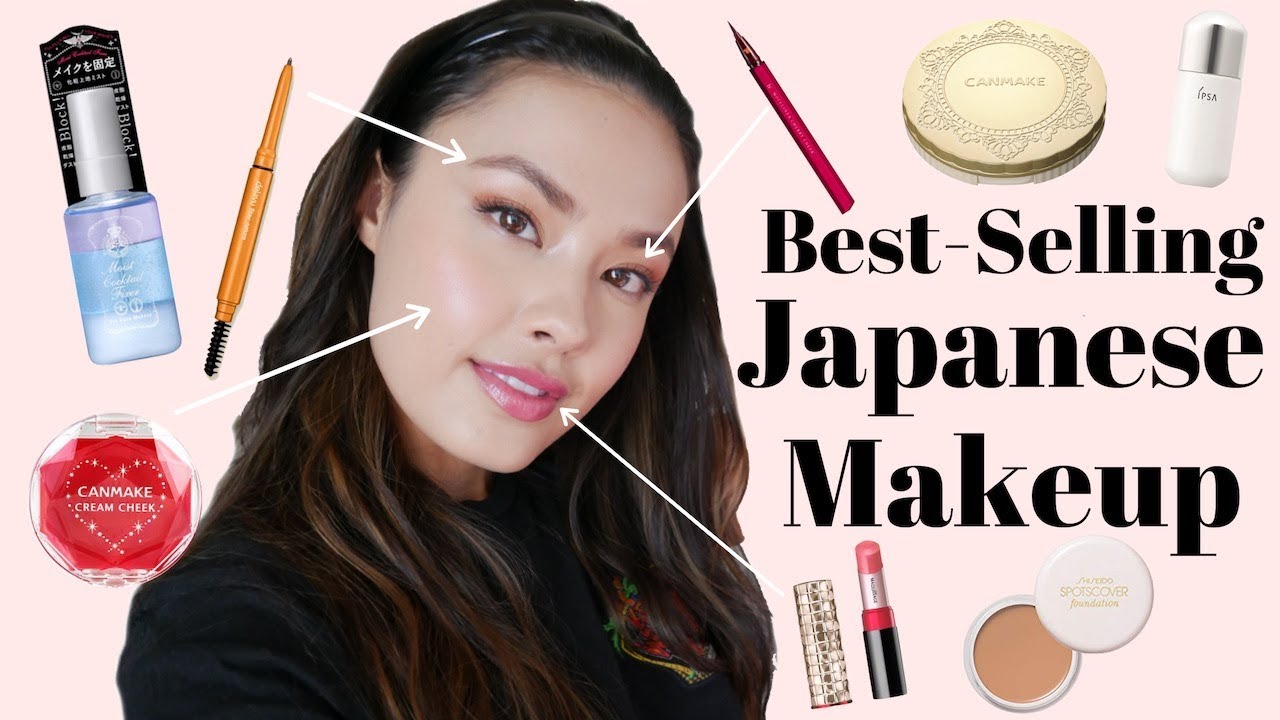 FULL FACE OF POPULAR TOP-SELLING JAPANESE MAKEUP | J-Beauty Review