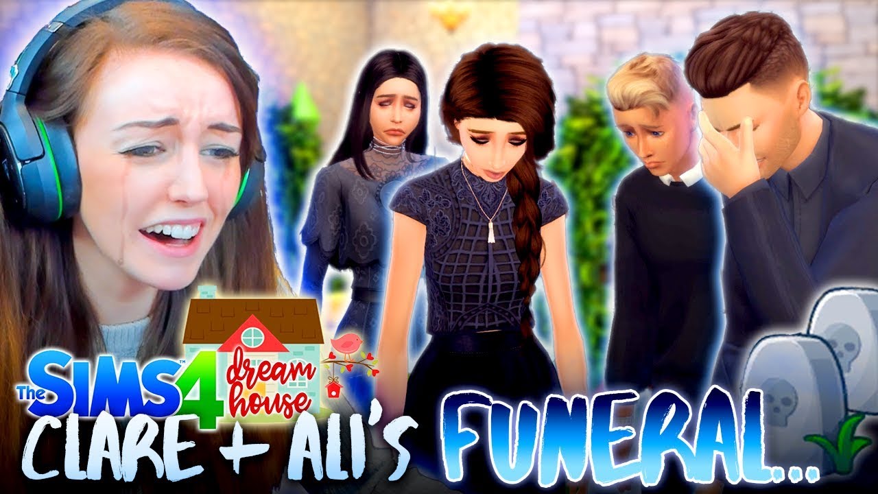 IT'S FUNERAL TIME... 😢 Plus Montage! (The Sims 4 #67!🏡)