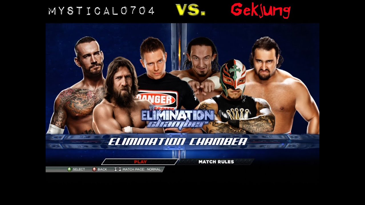 WWE elimination chamber Mystical0704 vs. Gekjung