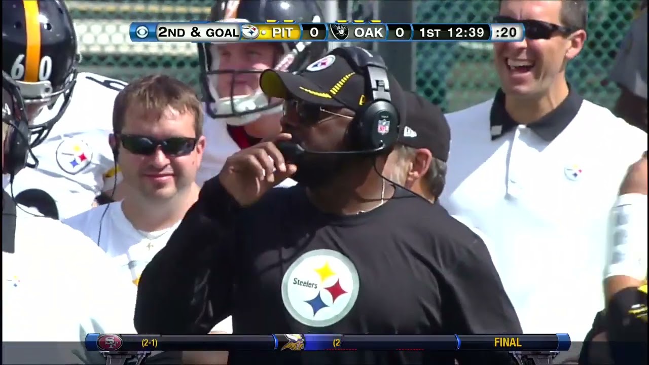 Pittsburgh Steelers @ Oakland Raiders - WEEK 3 (09/23/2012)