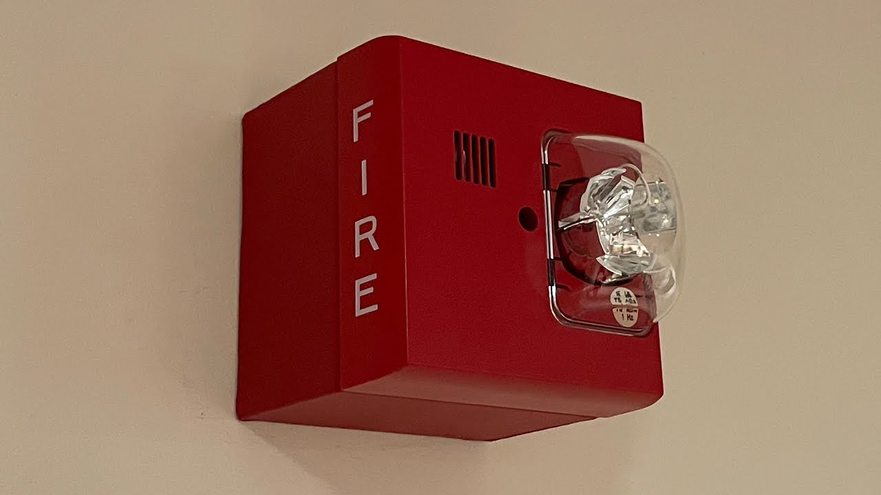 Basement Fire System Test 50 | Siemens UMMT Horn/Strobes
