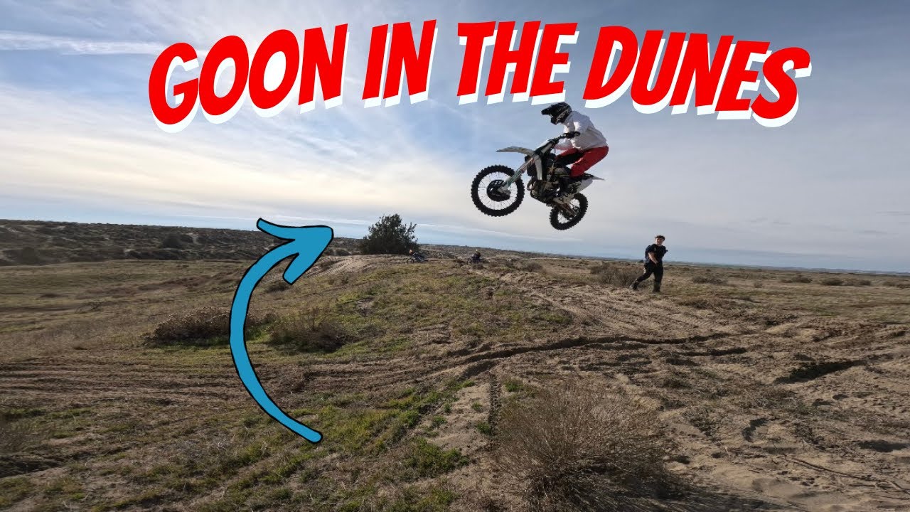 Dirt Bike GOONS in the Dunes 